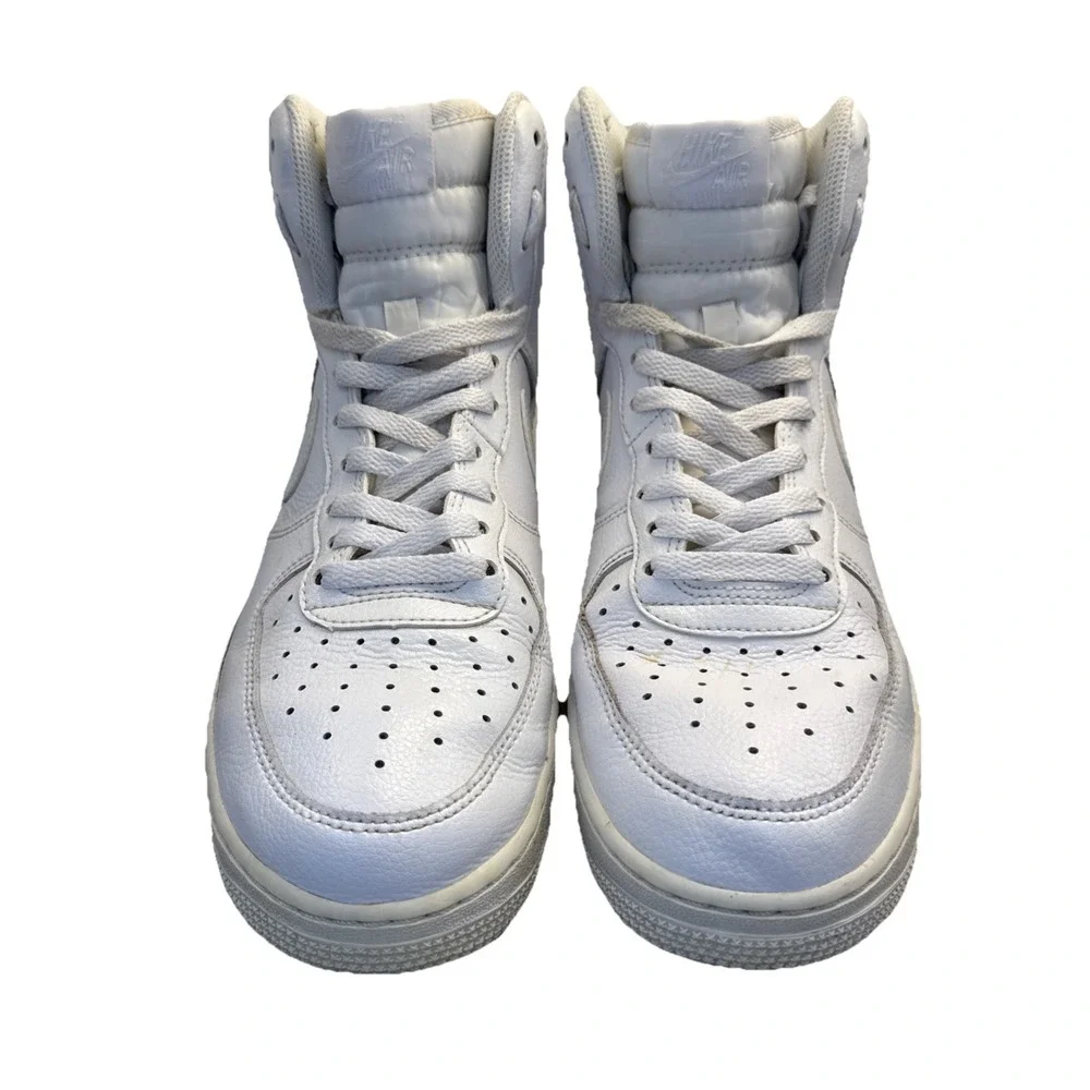Nike Air Force 1 High 07 Mens Size 8.5 Triple‎ White Sneakers Shoes